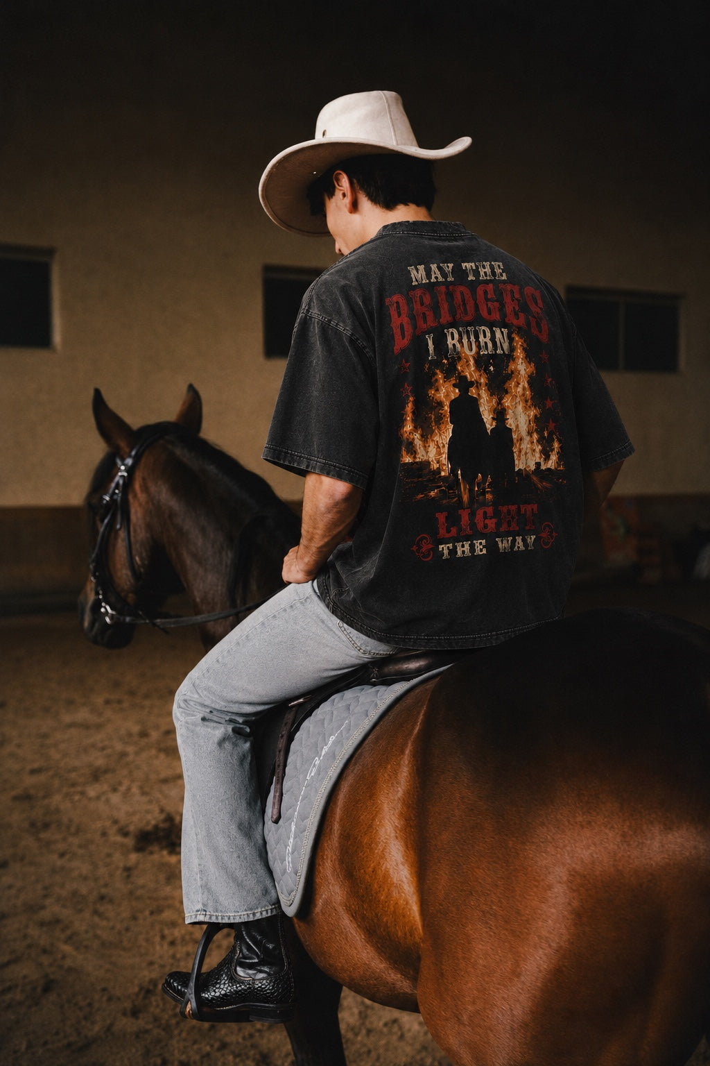 Bandidos Western lifestyle rider on horseback